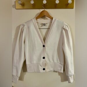 a new day Cream Button-Up Cardigan